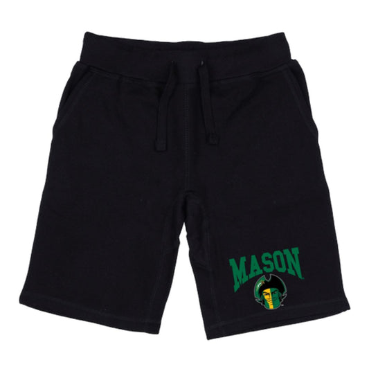 GMU George Mason University Patriots Premium Fleece Drawstring Shorts-Campus-Wardrobe