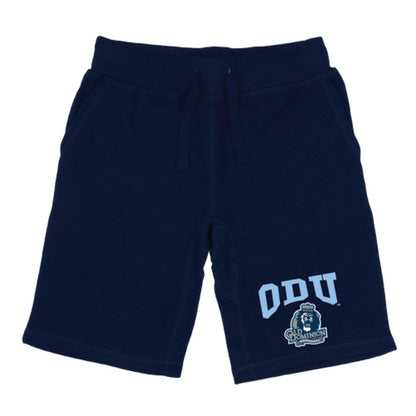 ODU Old Dominion University Monarchs Premium Fleece Drawstring Shorts-Campus-Wardrobe