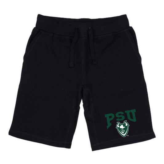 PSU Portland State University Vikings Premium Fleece Drawstring Shorts-Campus-Wardrobe