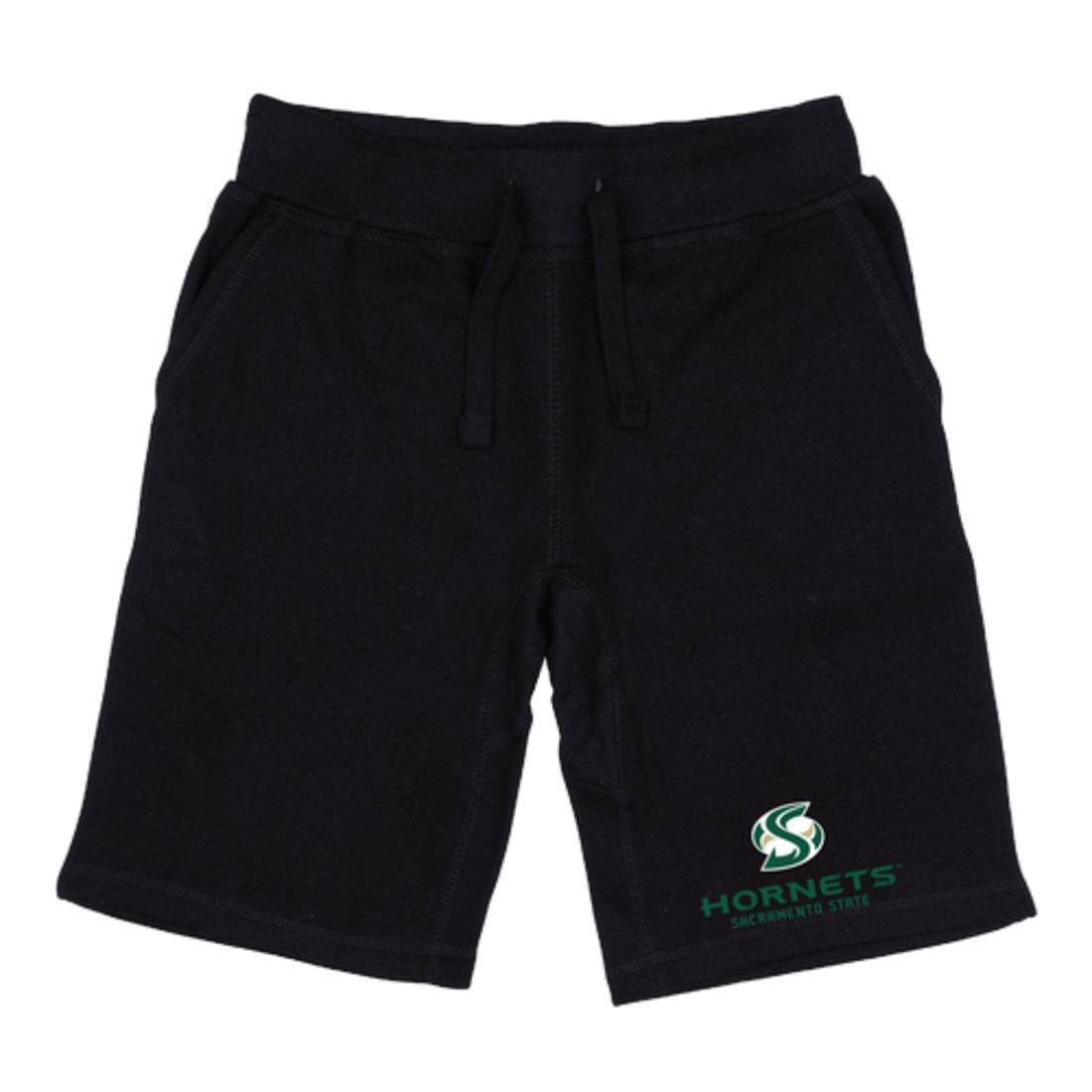 Sacramento State Hornets Premium Fleece Drawstring Shorts-Campus-Wardrobe