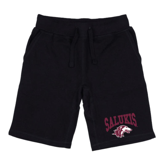 SIU Southern Illinois University Salukis Premium Fleece Drawstring Shorts-Campus-Wardrobe
