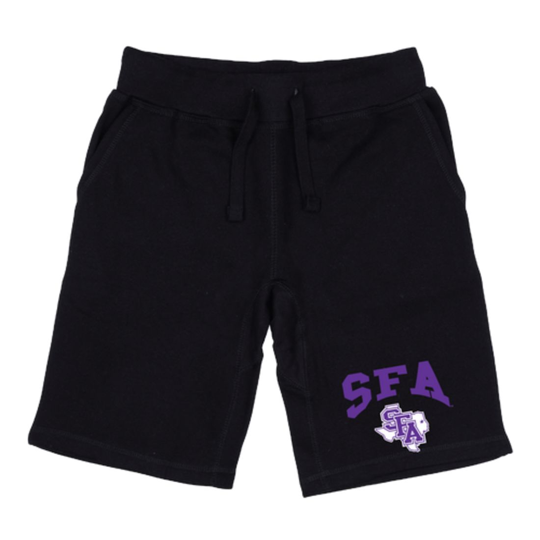 Stephen F. Austin State University Lumberjacks Premium Fleece Drawstring Shorts-Campus-Wardrobe