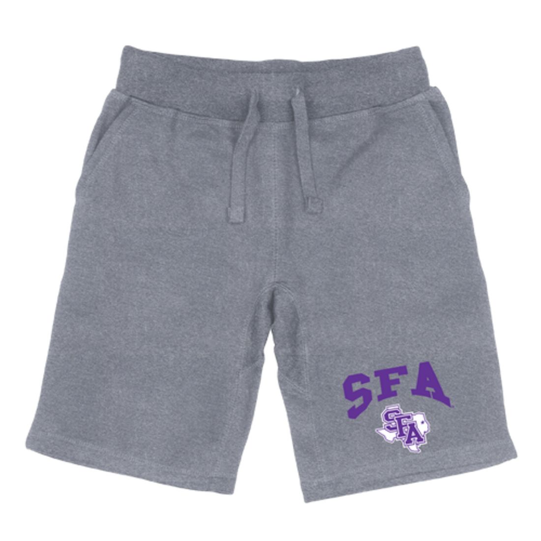 Stephen F. Austin State University Lumberjacks Premium Fleece Drawstring Shorts-Campus-Wardrobe