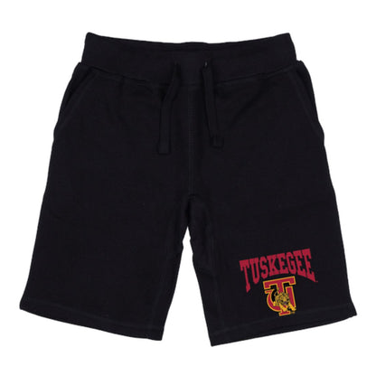 Tuskegee University Golden Tigers Premium Fleece Drawstring Shorts-Campus-Wardrobe