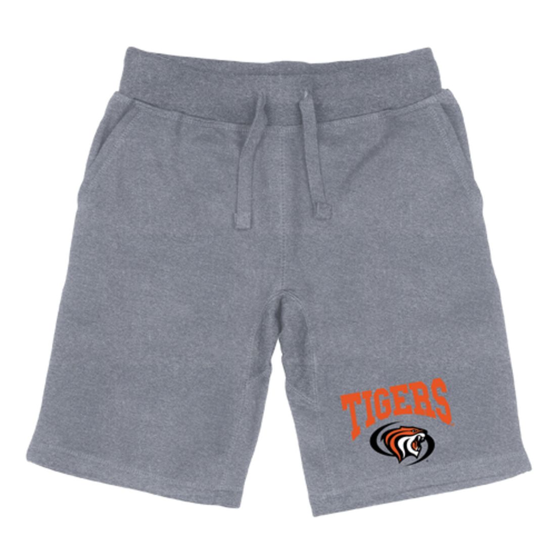 University of the Pacific Tigers Premium Fleece Drawstring Shorts-Campus-Wardrobe