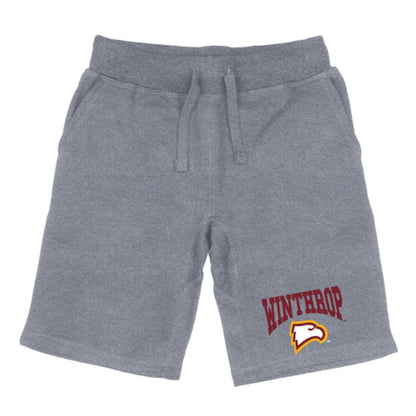 Winthrop University Eagles Premium Fleece Drawstring Shorts-Campus-Wardrobe