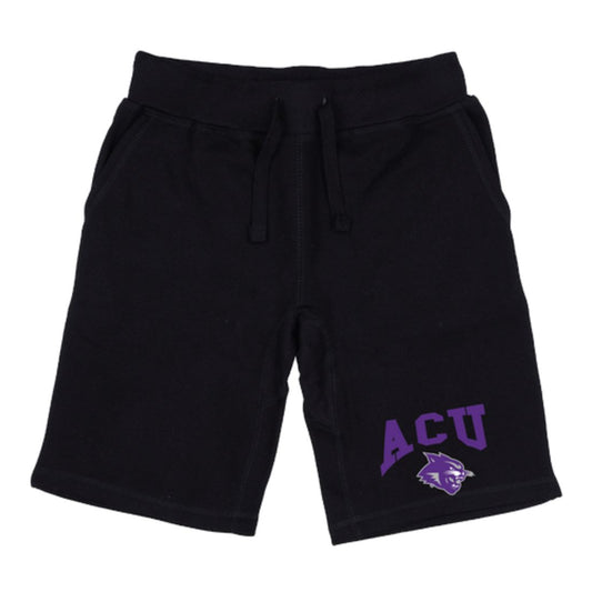 ACU Abilene Christian University Wildcats Premium Fleece Drawstring Shorts-Campus-Wardrobe
