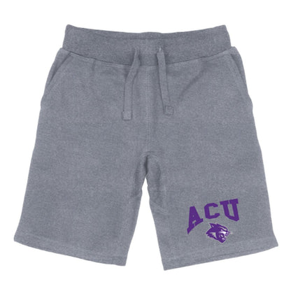 ACU Abilene Christian University Wildcats Premium Fleece Drawstring Shorts-Campus-Wardrobe