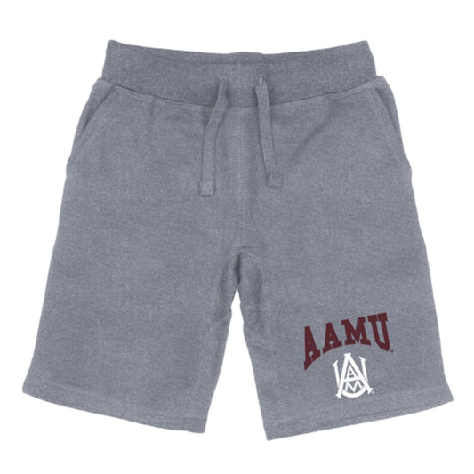Mouseover Image, AAMU Alabama A&M University Bulldogs Premium Fleece Drawstring Shorts-Campus-Wardrobe