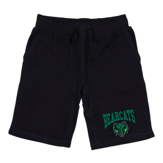 SUNY Binghamton University Bearcats Premium Fleece Drawstring Shorts-Campus-Wardrobe