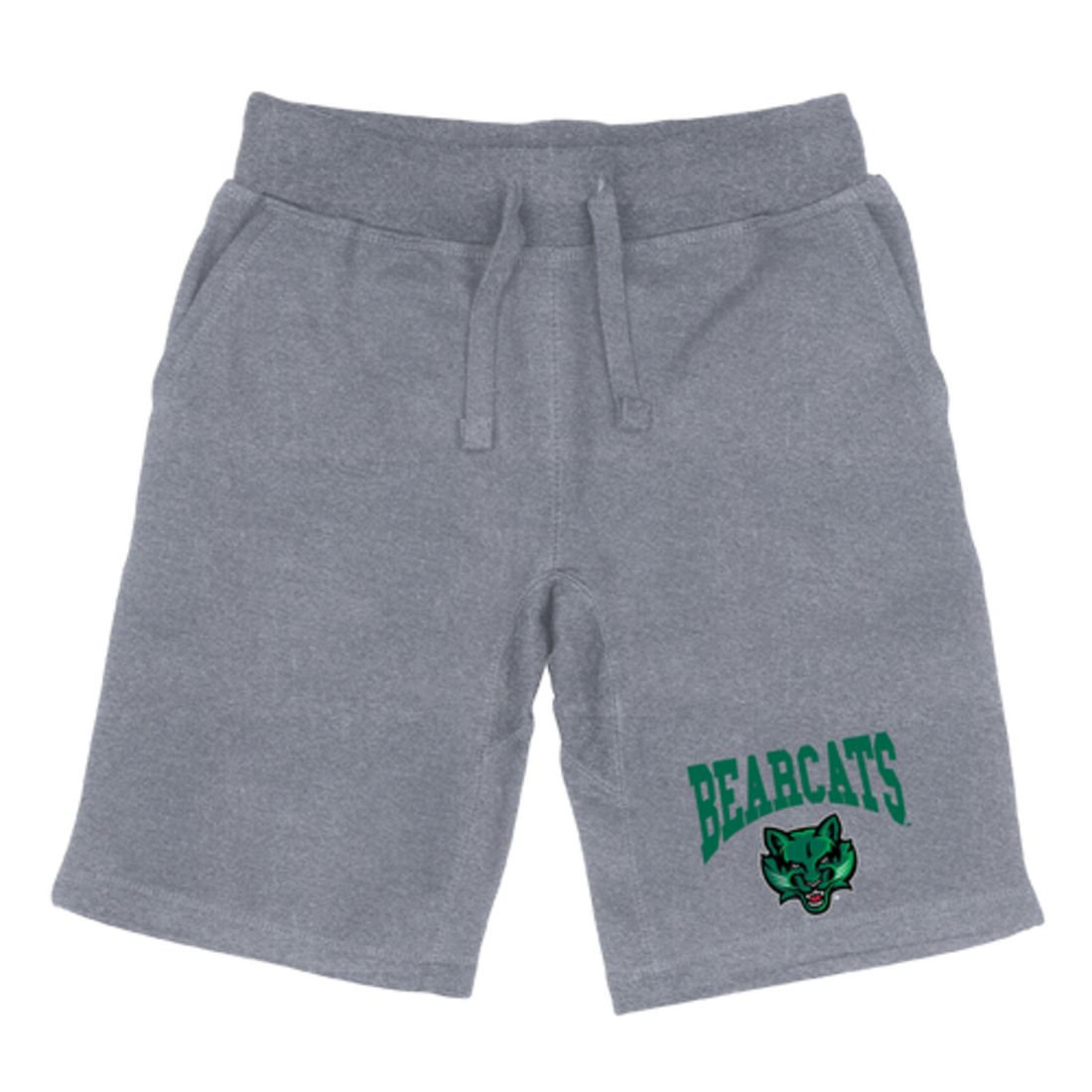 SUNY Binghamton University Bearcats Premium Fleece Drawstring Shorts-Campus-Wardrobe