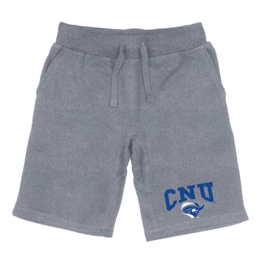 CNU Christopher Newport University Captains Premium Fleece Drawstring Shorts-Campus-Wardrobe