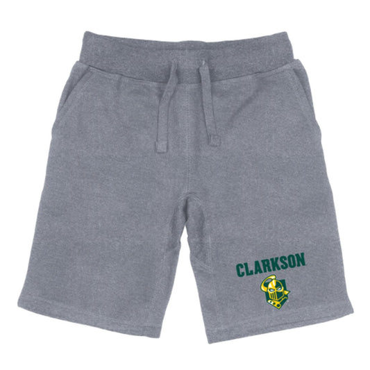 Mouseover Image, Clarkson University Golden Knights Premium Fleece Drawstring Shorts-Campus-Wardrobe