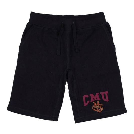 CMU Colorado Mesa University Maverick Premium Fleece Drawstring Shorts-Campus-Wardrobe