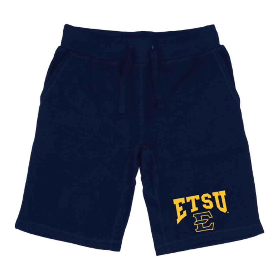 ETSU East Tennessee State University Buccaneers Premium Fleece Drawstring Shorts-Campus-Wardrobe
