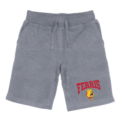 FSU Ferris State University Bulldogs Premium Fleece Drawstring Shorts-Campus-Wardrobe