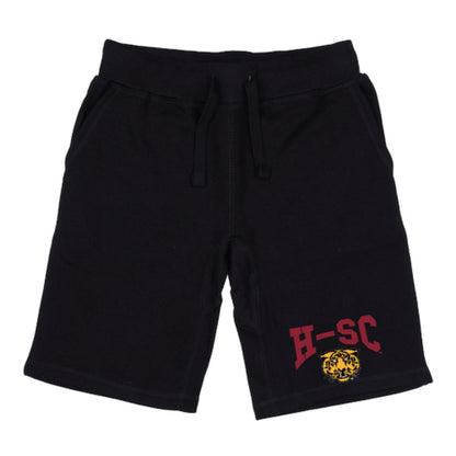 HSC Hampden-Sydney College Tigers Premium Fleece Drawstring Shorts-Campus-Wardrobe