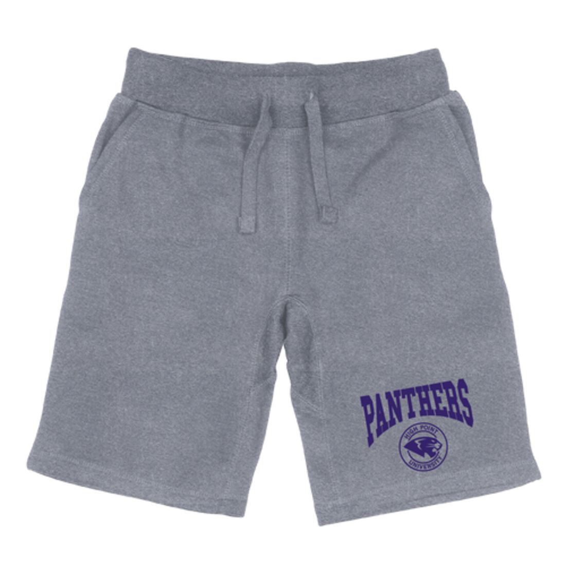 HPU High Point University Panthers Premium Fleece Drawstring Shorts-Campus-Wardrobe