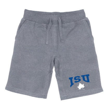 ISU Indiana State University Sycamores Premium Fleece Drawstring Shorts-Campus-Wardrobe