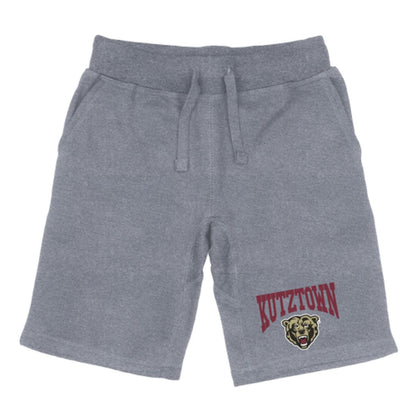 Kutztown University of Pennsylvania Golden Bears Premium Fleece Drawstring Shorts-Campus-Wardrobe