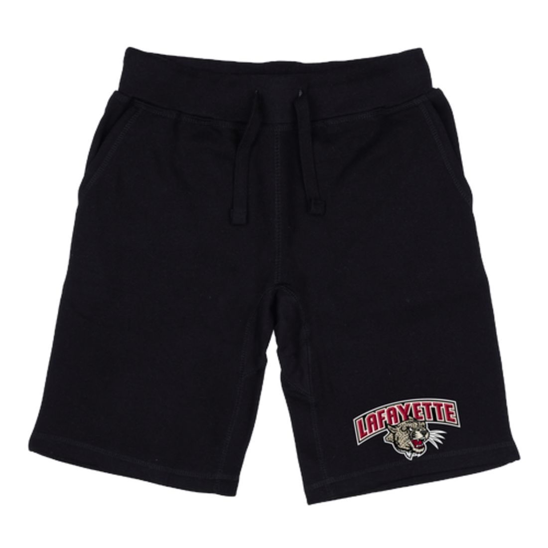 Lafayette College Leopards Premium Fleece Drawstring Shorts-Campus-Wardrobe