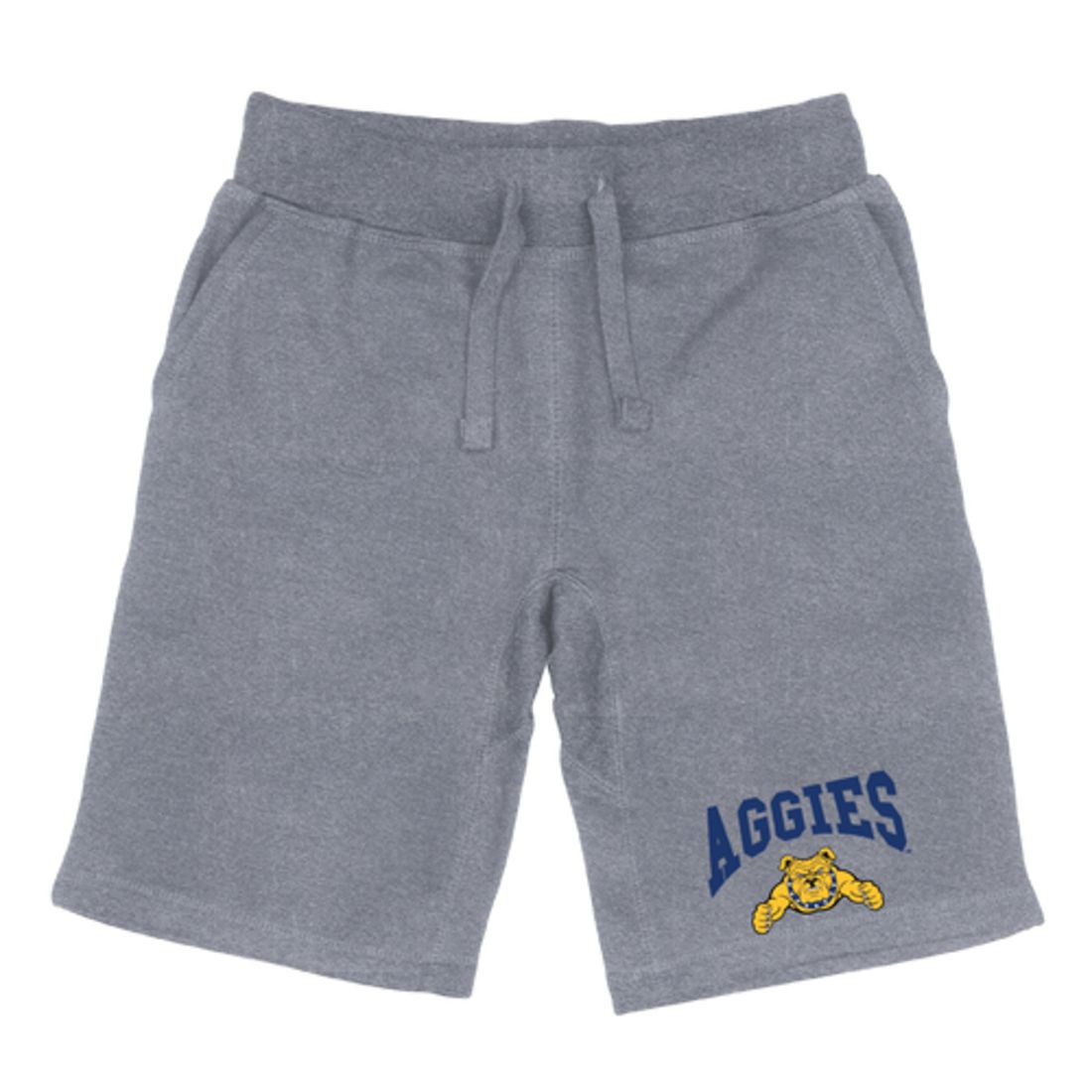 North Carolina A&T State University Aggies Premium Shorts Fleece Drawstring