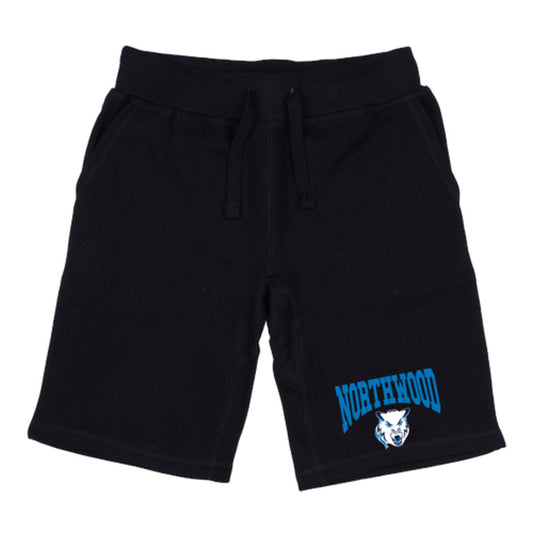 Northwood University Timberwolves Premium Shorts Fleece Drawstring