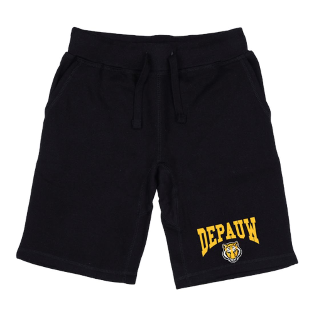DePauw University Tigers Premium Shorts Fleece Drawstring