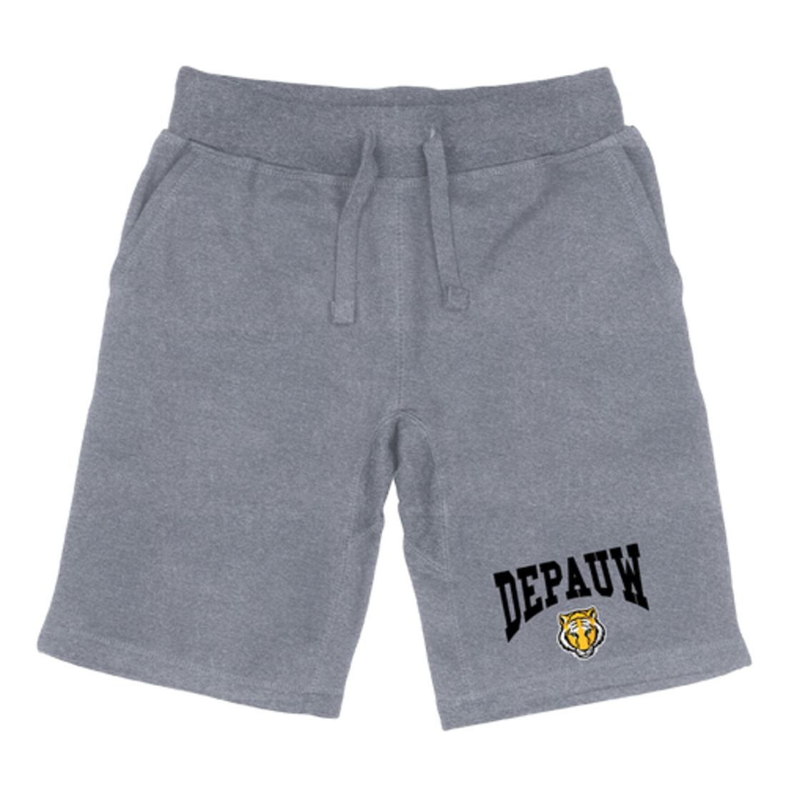 DePauw University Tigers Premium Shorts Fleece Drawstring