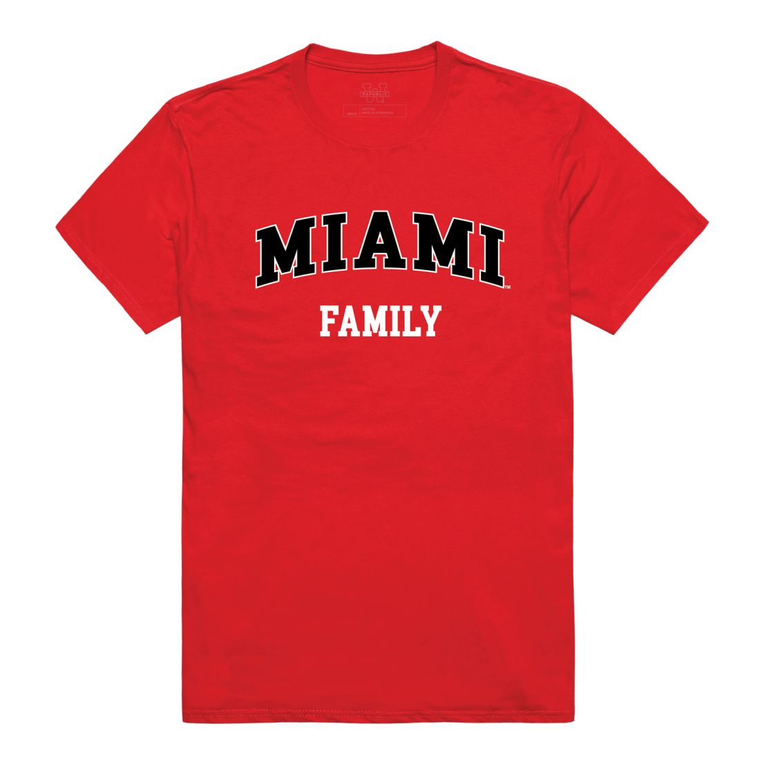 Miami University RedHawks Family T-Shirt