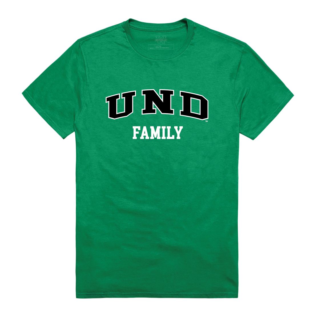 UND University of North Dakota Fighting Hawks Family T-Shirt