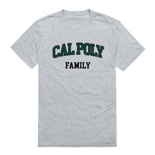 Mouseover Image, Cal Poly California Polytechnic State University Mustangs Family T-Shirt