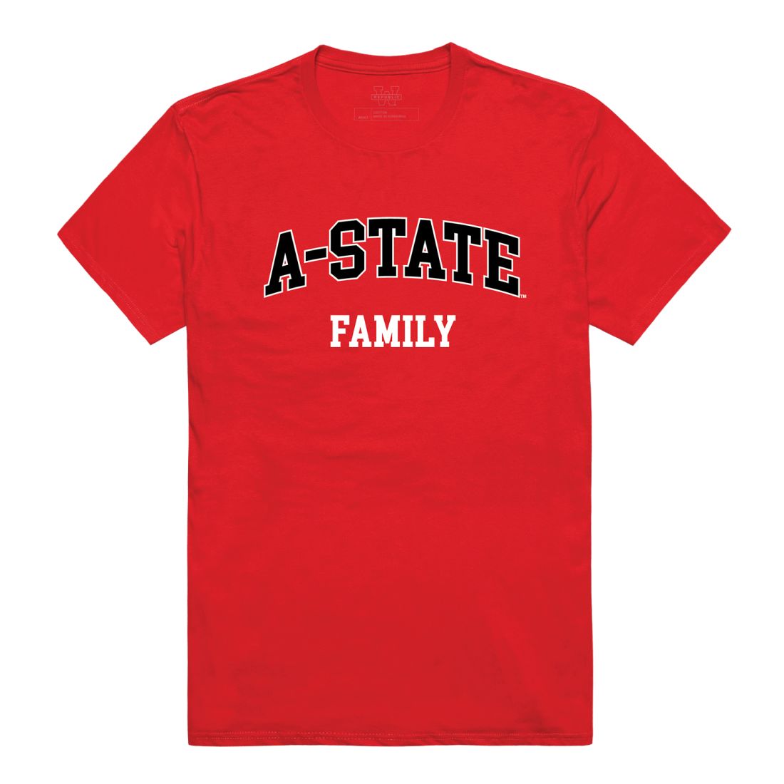 Arkansas State University A-State Red Wolves Family T-Shirt