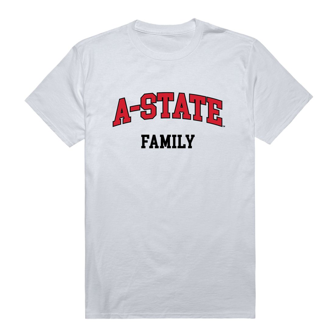 Arkansas State University A-State Red Wolves Family T-Shirt