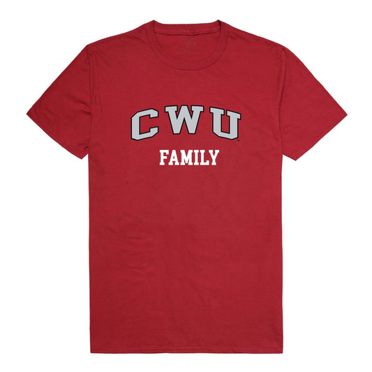 CWU Central Washington University Wildcats Family T-Shirt