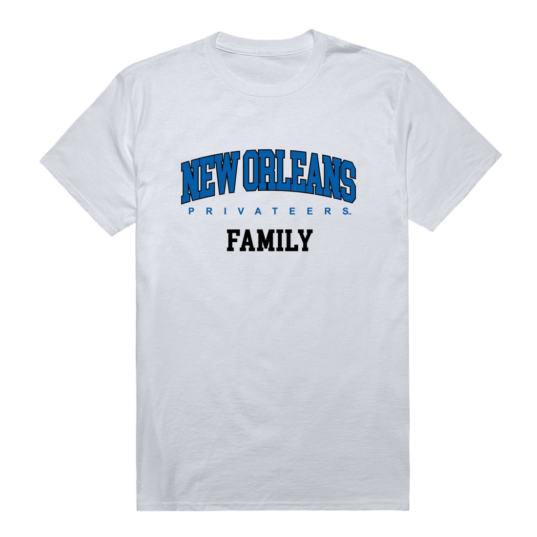 UNO University of New Orleans Privateers Family T-Shirt