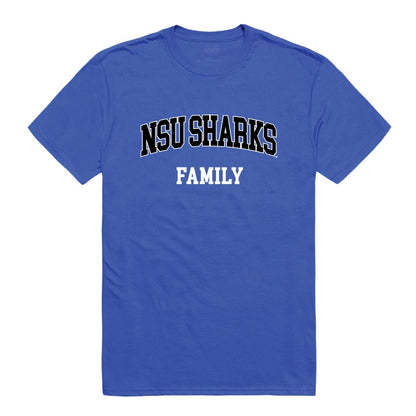 NSU Nova Southeastern University Sharks Family T-Shirt