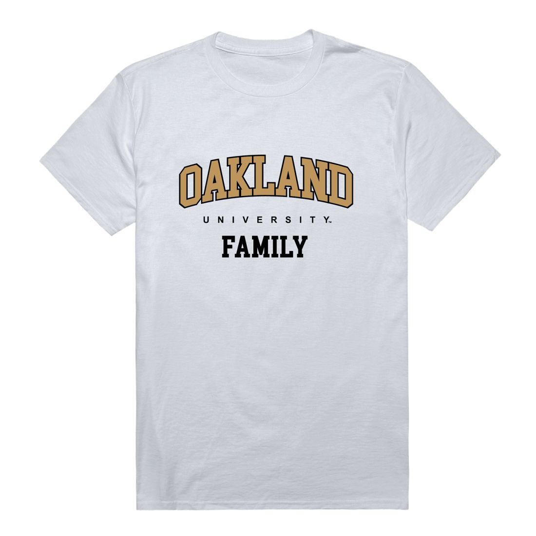 Oakland University Golden Grizzlies Family T-Shirt