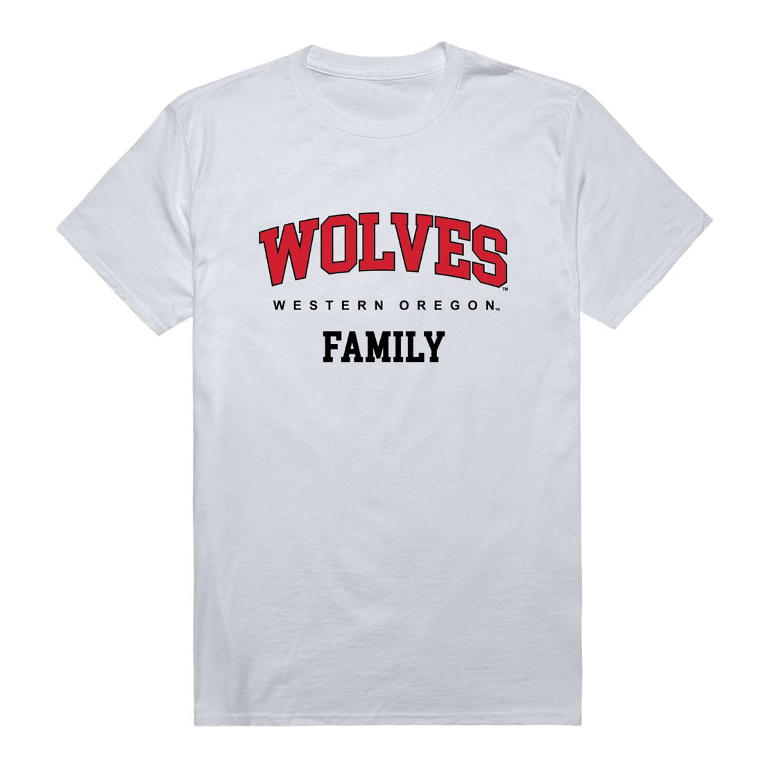 WOU Western Oregon University Wolves Family T-Shirt