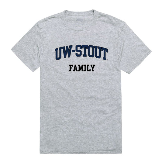 UW Stout University of Wisconsin Blue Devils Family T-Shirt