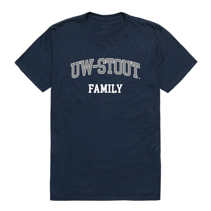 UW Stout University of Wisconsin Blue Devils Family T-Shirt