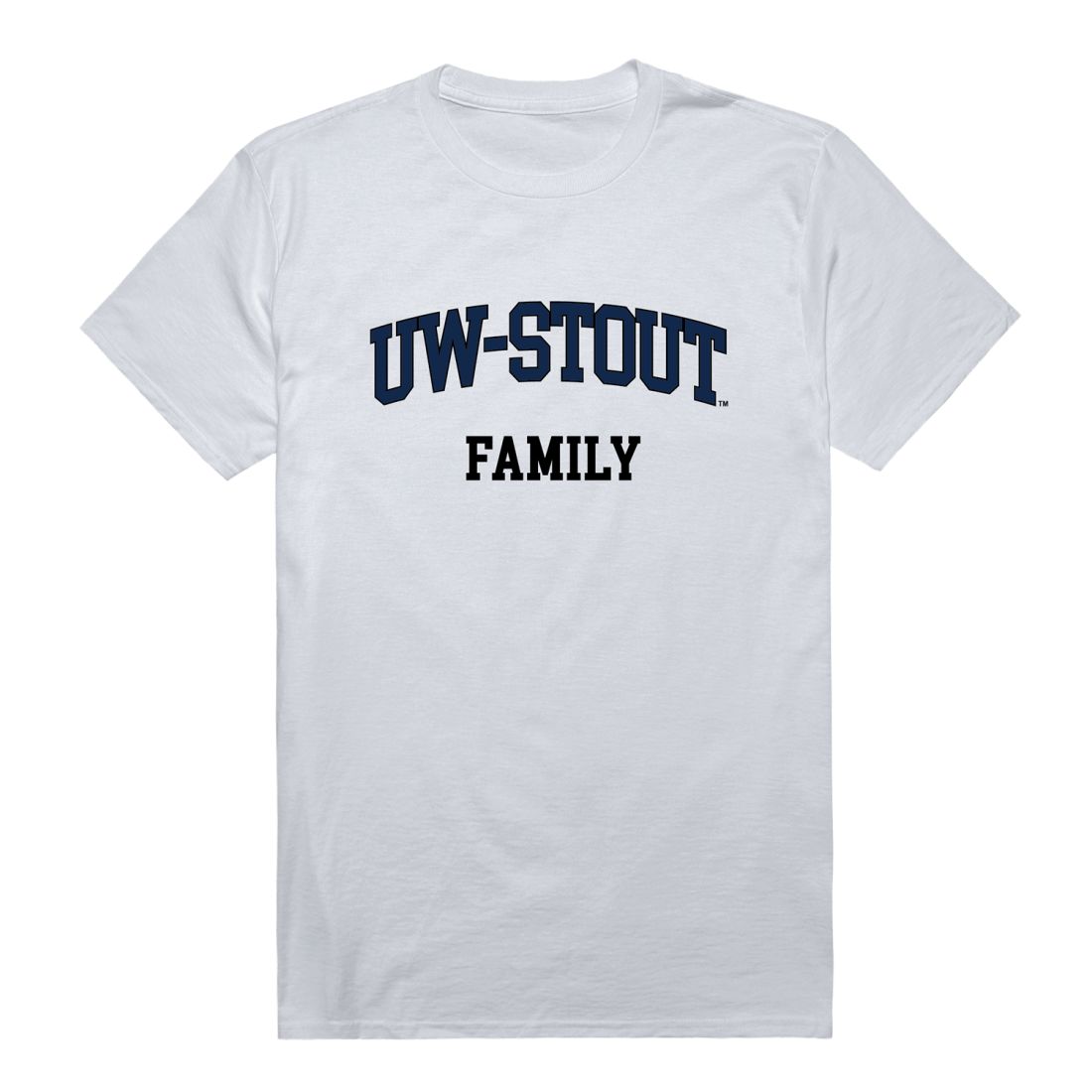 UW Stout University of Wisconsin Blue Devils Family T-Shirt