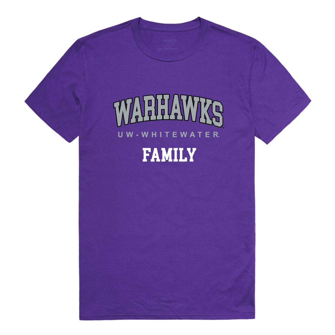 UWW University of Wisconsin Whitewater Warhawks Family T-Shirt