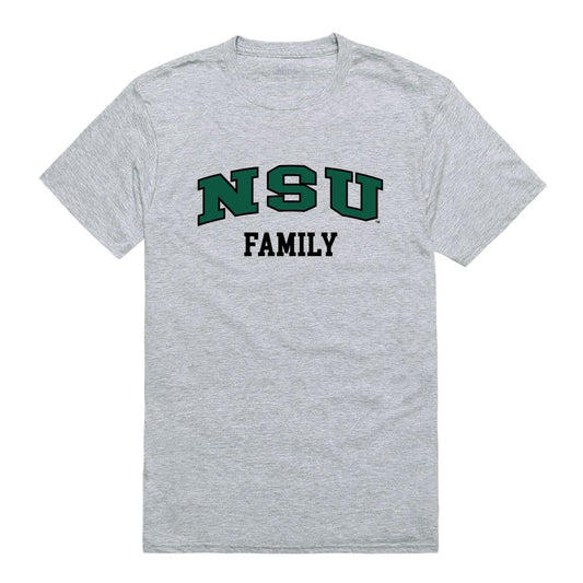Mouseover Image, NSU Northeastern State University RiverHawks Family T-Shirt