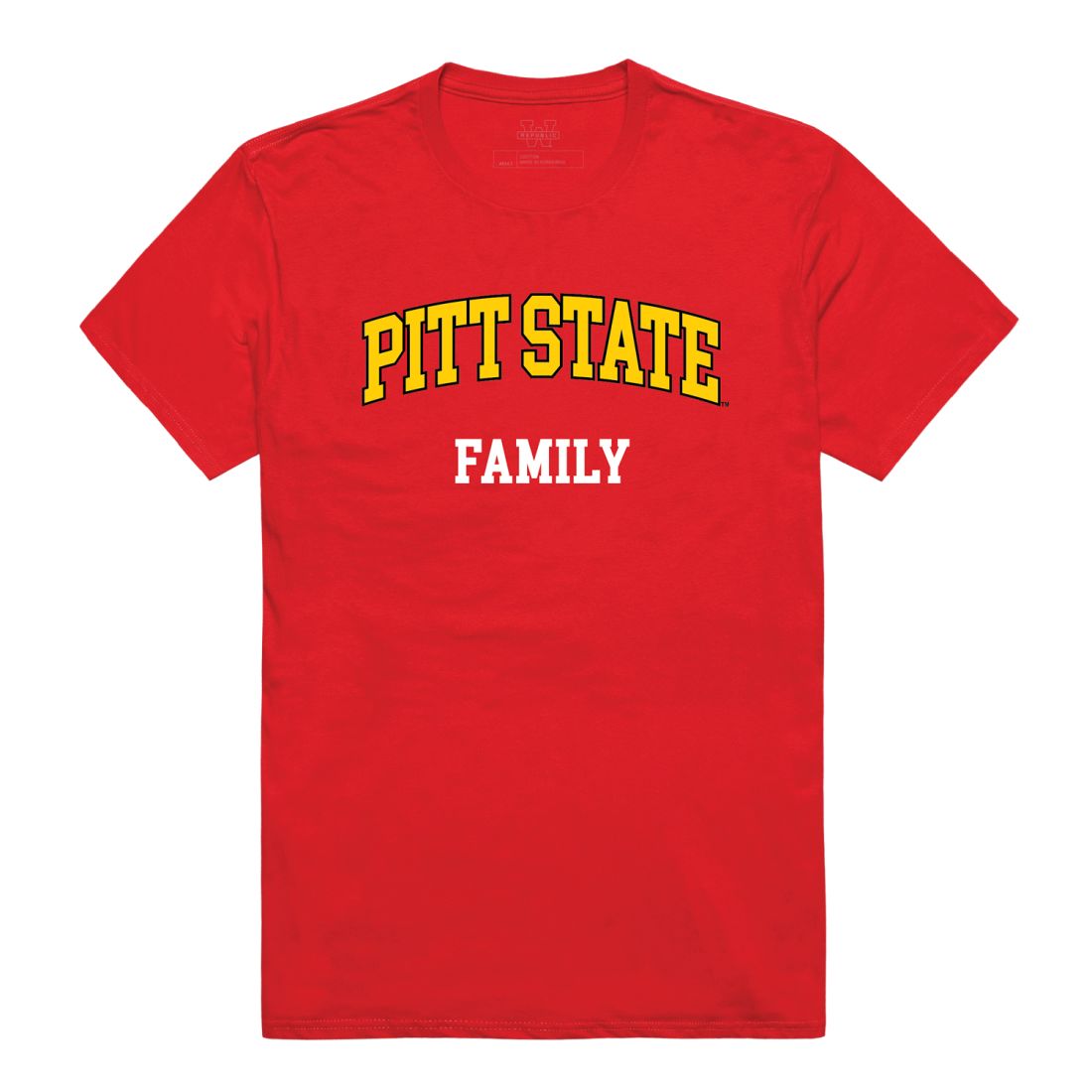 Pittsburg State University Gorillas Family T-Shirt