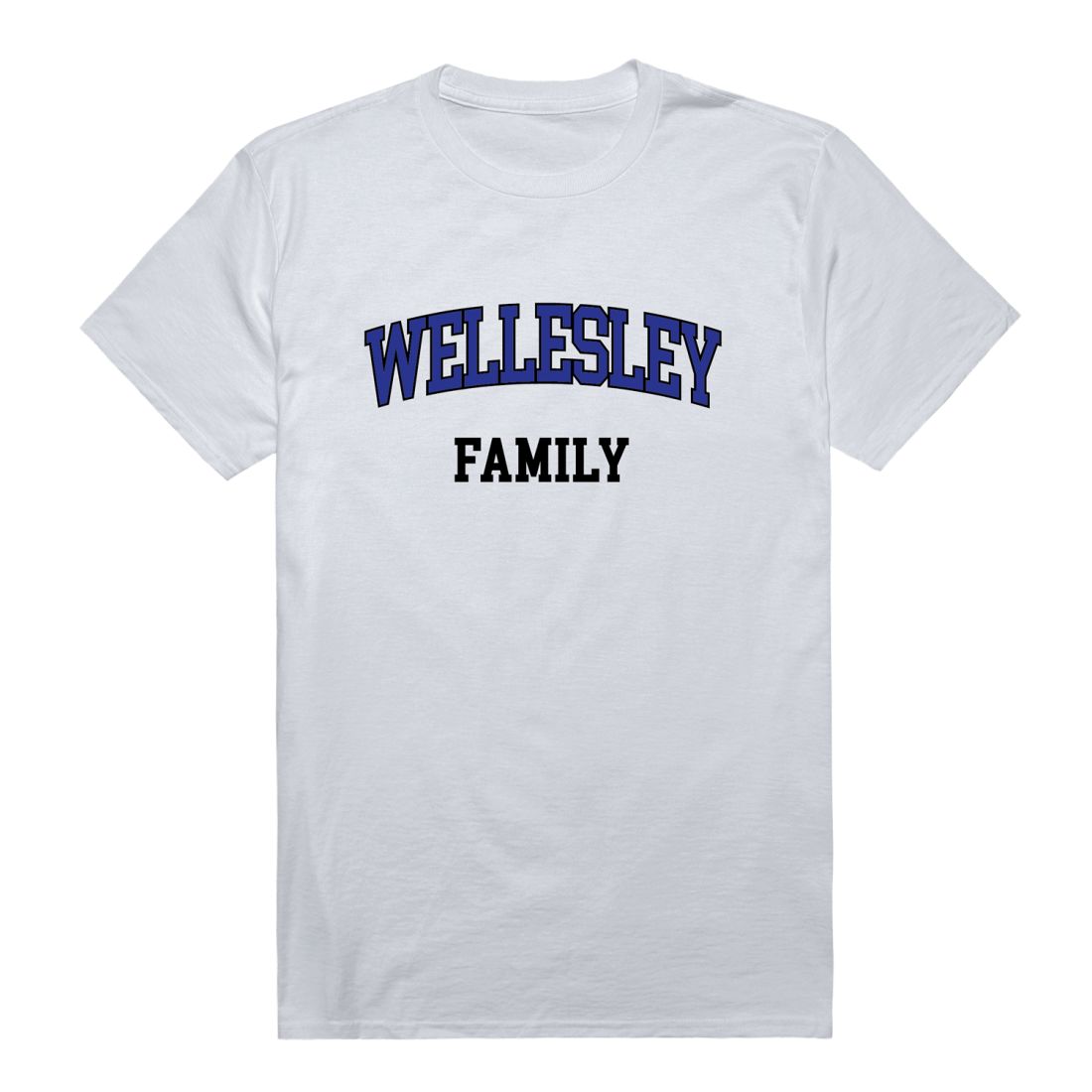 Wellesley College Blue Family T-Shirt