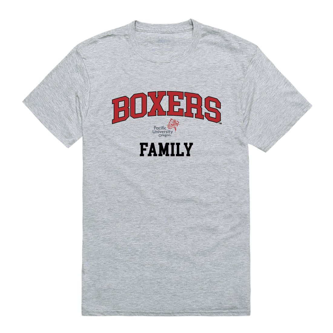 Pacific University Boxers Family T-Shirt