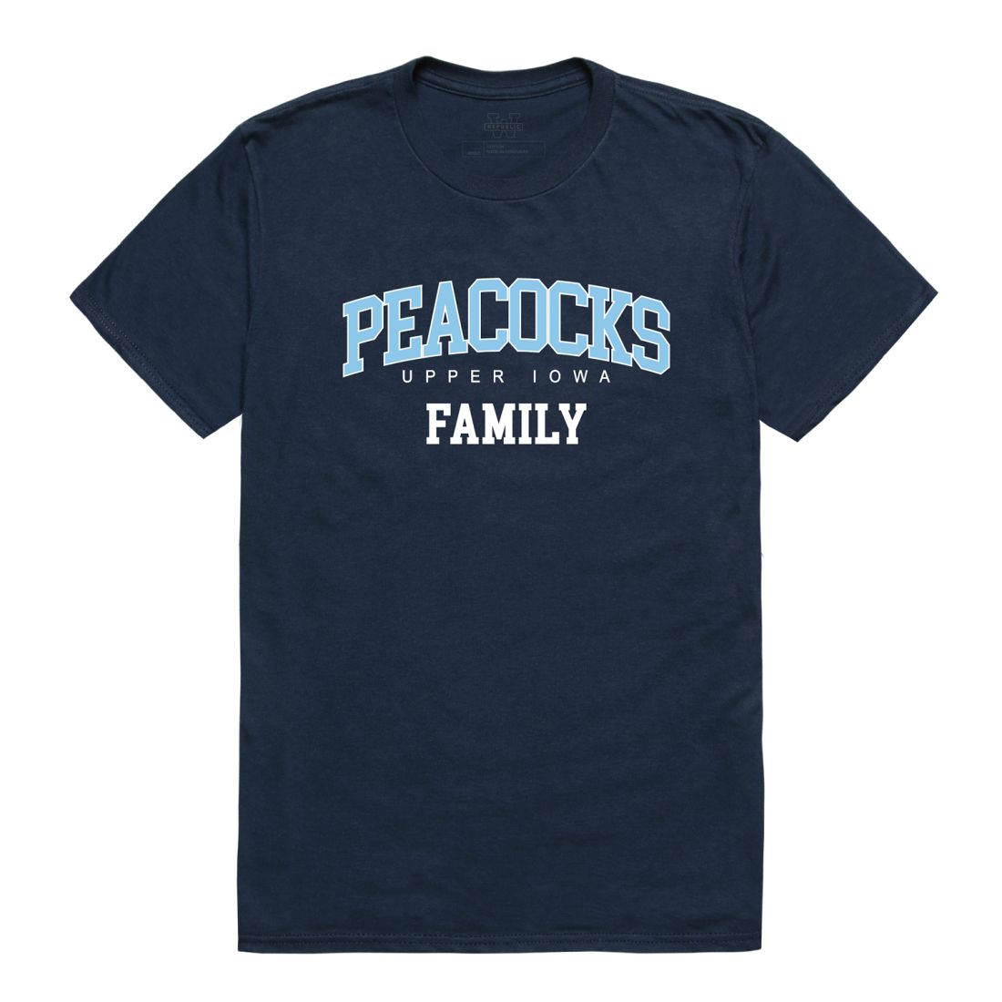 Upper Iowa University Peacocks Family T-Shirt