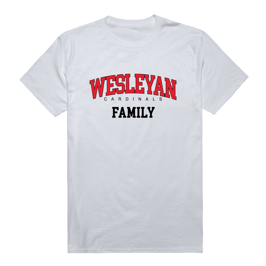 Wesleyan University Cardinals Family T-Shirt