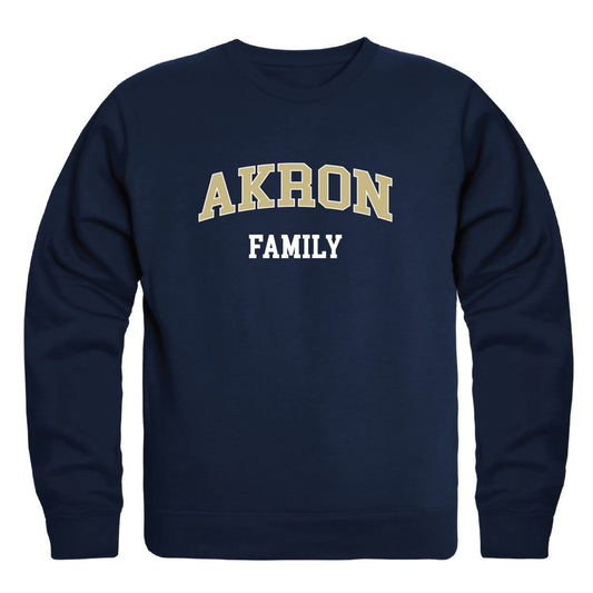 Mouseover Image, University-of-Akron-Zips-Family-Fleece-Crewneck-Pullover-Sweatshirt